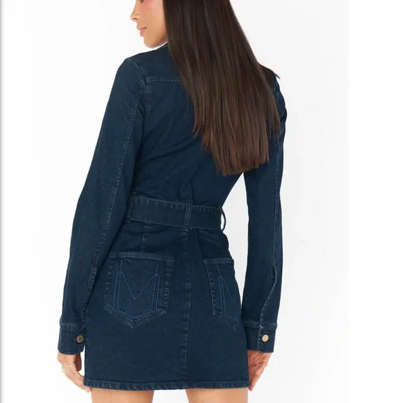 SHOW ME YOUR MUMU outlaw long sleeve dress 💙 - Picture 2 of 3